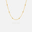 Satellite Chain Necklace, Beaded Necklace, Unisex, Gold, Silver (15" + 3") SHEMISLI - SN002