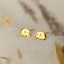 Tiny Elephant Stud, Unisex, Gold, Silver SHEMISLI SS494 Butterfly End, SS495 Screw Ball End (Type A) LR