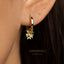 Multi Tiny Star Drops Hoop Earrings, Star Huggies, Unisex, Gold, Silver SHEMISLI - SH463