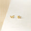 Tiny Star Cluster Stud, Unisex, Gold, Silver SHEMISLI SS437 Butterfly End, SS438 Screw Ball End (Type A) LR