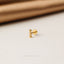 Tiny 3 beads Threadless Flat Back Tragus Stud, 20,18,16ga, 5-10mm Surgical Steel SHEMISLI SS593