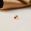 Tiny Garnet Threadless Flat Back Nose Stud, January Birthstone, 20,18,16ga, 5-10mm, Surgical Steel, SS599