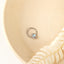 Moon Opal Septum Ring, Nose Ring, Daith Ring, Hinged Clicker Hoop, 16ga 8mm or 10mm, Surgical Steel, SHEMISLI SH640, SH641