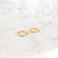 Twisted Wire Hoops, Cable Hoop Earrings, Rope Huggies, Simple Thin Hoops, Unisex, Gold, Silver SHEMISLI - SH396, SH397, SH398, SH399, SH033