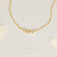 Dainty Leaf CZ Necklace, Silver or Gold Plated (15.5'+2") SHEMISLI - SN016