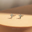 Cross Studs Earrings, Unisex, Gold, Silver SHEMISLI SS015