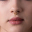 Tiny Star Septum Ring, Nose Ring, Daith Ring, Hinged Clicker Hoop, 16ga 8mm or 10mm, Unisex, Surgical Steel, SHEMISLI SH664, SH665