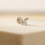 Tiny Butterfly Threadless Flat Back Nose Stud, 20,18,16ga, 5-10mm Unisex, Surgical Steel SHEMISLI SS920