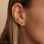 Tiny Paw Threadless Flat Back Earrings, Nose Stud, 20,18,16ga, 5-10mm Surgical Steel SHEMISLI SS887