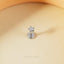 Super Tiny Cute Star Threadless Flat Back Nose Stud, 20,18,16ga, 5-10mm Unisex, Surgical Steel SHEMISLI SS903