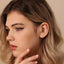3 Beads Stud, Threadless Flat Back Earring, Minimalist Style, A-SS537 SS538
