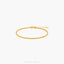 Sparkle Chain Bracelet, Silver or Gold Plated (6.25" + 1") SHEMISLI - SB002