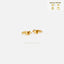 Tiny Butterfly Cartilage Hoops, Gold, Silver SHEMISLI - SH217 LR