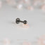 Tiny Black Ball Threadless Flat Back Earrings, Nose Stud, 20,18,16ga, 5-10mm, Unisex, Surgical Steel, SHEMISLI SS500, SS501, SS502