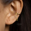 Chain Ear Cuff, Conch Cuff, Earring No Piercing is Needed, Unisex, Gold, Silver SHEMISLI - SF059