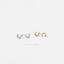 Tiny Moon CZ Stud Earring, Luna Stud, Unisex, Gold, Silver SHEMISLI SS036 Butterfly End, SS352 Screw Ball End (Type A)