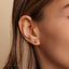 Tiny Sun Threadless Flat Back Earring, 20,18,16ga, 5-10mm Unisex, Surgical Steel SHEMISLI SS909
