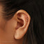 Tiny Triple Star Threadless Flat Back Earring, 20,18,16ga, 5-10mm Unisex, Surgical Steel SHEMISLI SS930