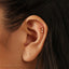 Tiny Triple Star Threadless Flat Back Earring, 20,18,16ga, 5-10mm Unisex, Surgical Steel SHEMISLI SS930