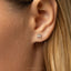 Spider Stud, Threadless Flat Back Earring, Minimalist Style, A-SS1120