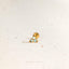 Tiny 3-Petal Opal Flower Threadless Flat Back Earring, 20,18,16ga, 5-10mm, Unisex, Surgical Steel, SHEMISLI SS546