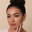 Heart Shape Stud, Threadless Flat Back Earring, Minimalist Style, A-SS727 SS728 SS757