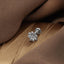 Tiny Birth Month Flower Threadless Flat Back Earring, 20,18,16ga, 5-10mm Unisex, Surgical Steel SHEMISLI SS1047...