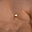 Tiny Axe Threadless Flat Back Earring, 20,18,16ga, 5-10mm Unisex, Surgical Steel SHEMISLI SS1113