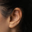 Tiny 5 Point Star Threadless Flat Back Earring, 20,18,16ga, 5-10mm Unisex, Surgical Steel SHEMISLI SS1075