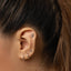 Tiny Cowboy Cowgirl Boots Threadless Flat Back Earring, 20,18,16ga, 5-10mm Unisex, Surgical Steel SHEMISLI SS1078