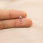 Tiny Star and Moon Threadless Flat Back Earring, 20,18,16ga, 5-10mm Unisex, Surgical Steel SHEMISLI SS1139