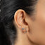 Tiny Medusa Threadless Flat Back Earring, 20,18,16ga, 5-10mm Unisex, Surgical Steel SHEMISLI SS1037