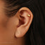Tiny Walking Cat Threadless Flat Back Earring, 20,18,16ga, 5-10mm Unisex, Surgical Steel SHEMISLI SS991
