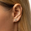 Tiny Ghost Threadless Flat Back Earring, 20,18,16ga, 5-10mm Unisex, Surgical Steel SHEMISLI SS1082