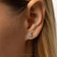 Tiny Red Panda Threadless Flat Back Earring, 20,18,16ga, 5-10mm Unisex, Surgical Steel SHEMISLI SS1092