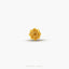 Tiny Lotus Flower Threadless Flat Back Earring, July Birth Flower, 20,18,16ga, 5-10mm Unisex, Surgical Steel SHEMISLI SS1053