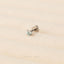 Aquamarine Stud, Threadless Flat Back Earring, Minimalist Style, A-SS605 SS606 SS607 SS608
