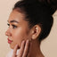 Marquise Shape Stud, Threadless Flat Back Earring, Minimalist Style, A-SS725 SS726 SS746