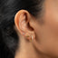 Tiny Opossum Threadless Flat Back Earring, 20,18,16ga, 5-10mm Unisex, Surgical Steel SHEMISLI SS1031