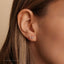 Tiny Triple Star Threadless Flat Back Earring, 20,18,16ga, 5-10mm Unisex, Surgical Steel SHEMISLI SS854
