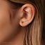 Dragonfly Stud, Threadless Flat Back Earring, Minimalist Style, A-SS581