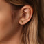 Small Lion Head Threadless Flat Back Earring, 20,18,16ga, 5-10mm, Unisex, Surgical Steel, SHEMISLI SS577
