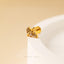 Tiny Leaf Threadless Flat Back Earring, 20,18,16ga, 5-10mm Unisex, Surgical Steel SHEMISLI SS915