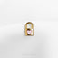 a heart shaped padlock on a white shirt