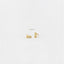 CZ Tiny Bar Stud Earring, Cuboid Rectangle Shape Studs, Unisex, Gold, Silver SHEMISLI SS012