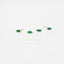 Super Dainty Marquise CZ Stud, White Stone, Emerald, Unisex, Gold, Silver SHEMISLI - SS211, SS212, SS274, SS275, SS276, SS277