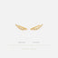 7 Stone Climber Earring, Unisex, Gold, Silver SHEMISLI - SS449 NOBKG LR