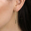 Bar Dangle Chain Stud, Earring, Minimalist Style, A-SS199
