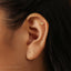 Tiny Bat Stud Earring, Unisex, Gold, Silver SHEMISLI SS883 Butterfly End, SS884 Screw Ball End (Type A)