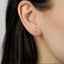 3 Star Earring, Unisex, Gold, Silver SHEMISLI - SS254 Butterfly End, SS759 Screw Ball End (Type A)